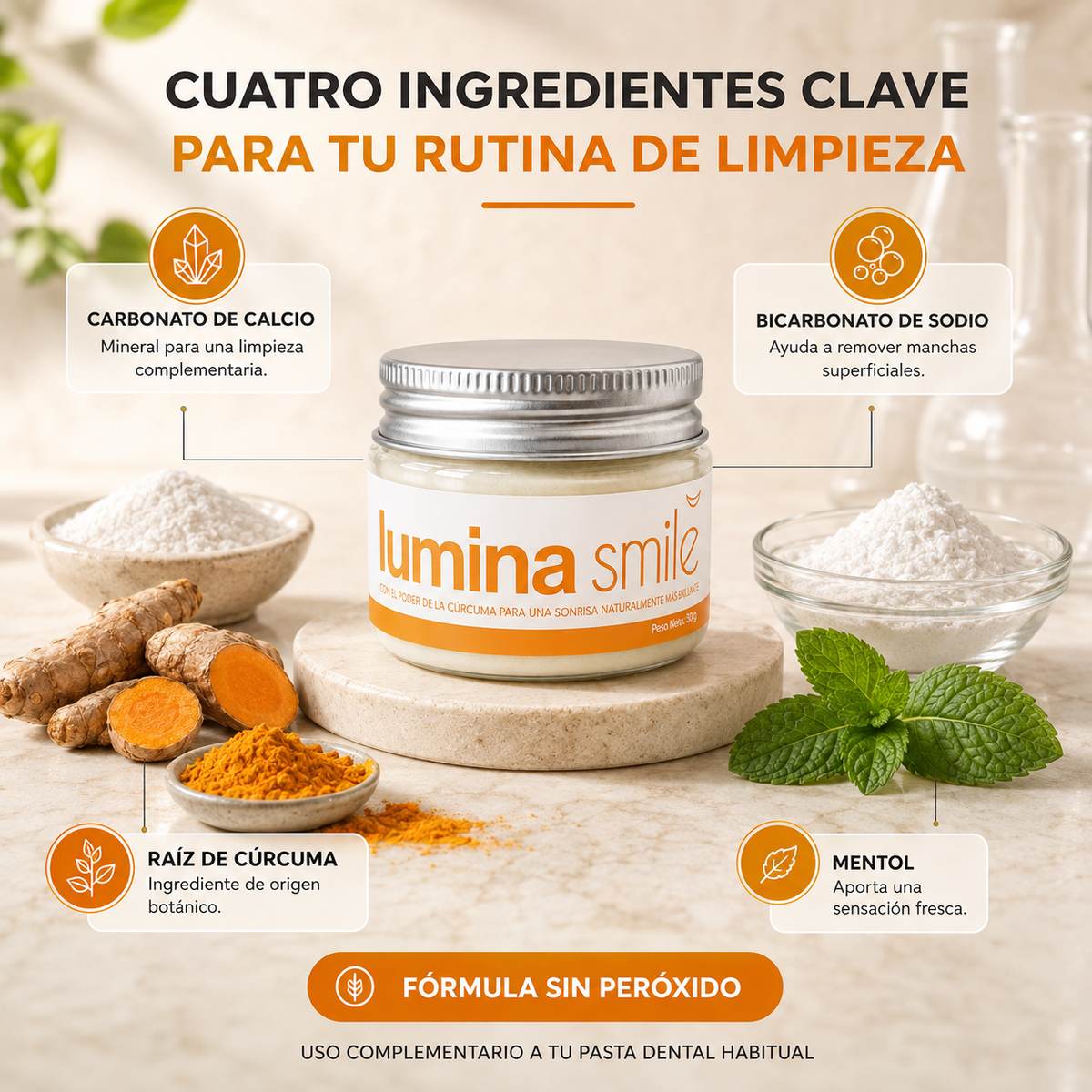 ✨ Lumina Smile: Remueve las Manchas Superficiales y Recupera tu Sonrisa Naturalmente Brillante 🦷🦷