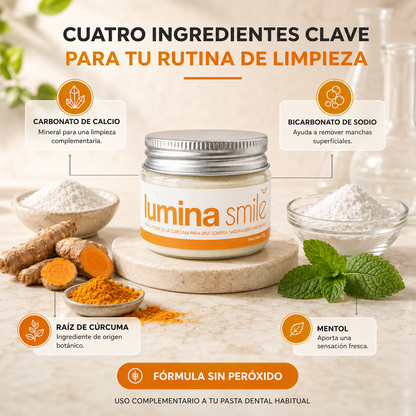 ✨ Lumina Smile: Remueve las Manchas Superficiales y Recupera tu Sonrisa Naturalmente Brillante 🦷🦷